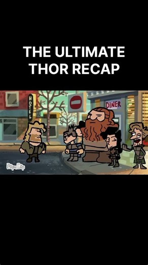 Thor met his friends | Ultimate Thor movie recap #animation