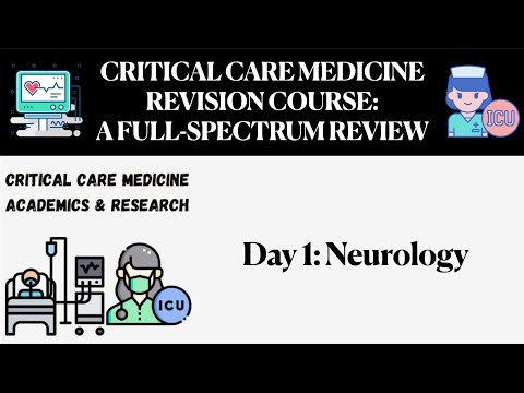 Critical Care Revision 2023: Day 1 Neuro
