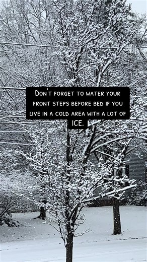 Cold weather home tip