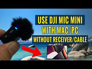 Use DJI Mic Mini on Mac/Windows Without the Receiver or Cables