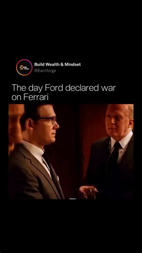 How Business Is Made | It was the day Ford declared war on Ferrari — a clash of pride, power, and speed. After Enzo Ferrari humiliated Henry Ford II by rejecting... | Instagram