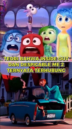 CRAZY THEORY! 😱 Is Margo from Despicable Me Riley's Mom in Inside Out? 🧠🧬