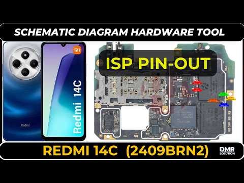 Redmi 14C(2409BRN2C) ISP Pinout & eMMC/UFS Dump | Full Connection jumper | DMR SOLUTION