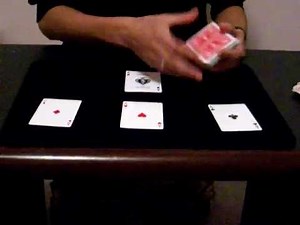 Magic Trick - Grandpa's Aces (Techniques)