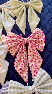 Large Tanya Whelan Blue Vintage Floral Padded Hanging Bow - Etsy UK