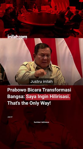 Presiden Prabowo Subianto kembali menekankan pentingnya hilirisasi industri sebagai strategi utama dalam mendorong penciptaan lapangan kerja berkualitas di Indonesia. Ia menegaskan arah pembangunan yang ia usung bukan sekadar pembangunan biasa, melainkan transformasi menyeluruh. Prabowo menyoroti kondisi Indonesia yang selama ini cenderung mengalami deindustrialisasi, di mana nilai tambah dari sumber daya alam belum sepenuhnya dinikmati di dalam negeri. Menurutnya, langkah hilirisasi akan membuk