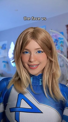 shiro 🪼 on Instagram: "i 💙 sue storm . . follow my other accounts! 🥺💗 @shiroluxx @shirolikesfish @shiroahegao @vixenshiro . . #invisiblewoman #invisiblewomancosplay #suestorm #cosplay"