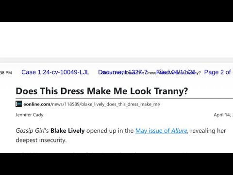 🚨Blake Lively Demands IG Community Note, Trans Commentary & Plantation Wedding Apology Thrown OUT