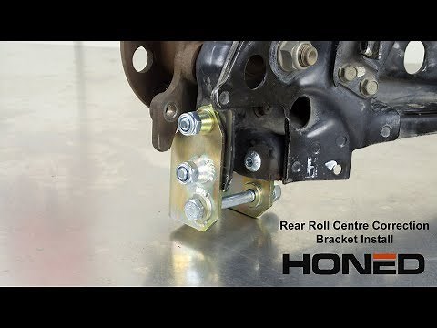 Honed Rear Roll Centre Correction Kit Install