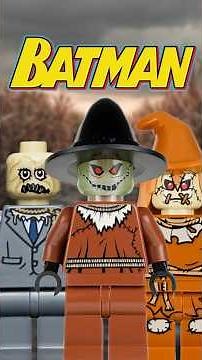 LEGO Batman's Scarecrow Minifigure Evolution (2006–2025)