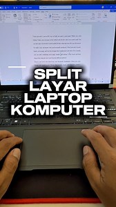 Cara mudah Split layar Laptop Komputer #fyp #fypjangkauanluas #fypreels #belajarmsword #tipsexcel #learn #fyp #belajarexcel #edukasi #belajarkomputer #tipsandtricks #splitlayar | Panglima Tutorial