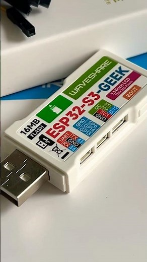 #Unboxing Waveshare ESP32-S3-GEEK
