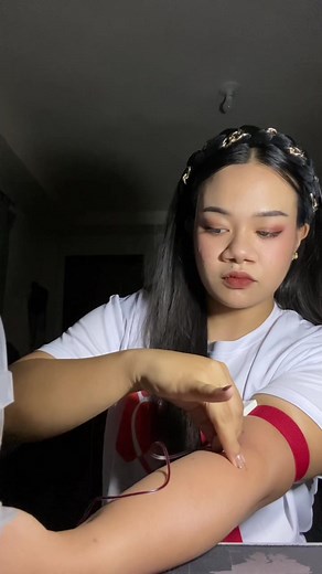 #medtechstudent #medtechlife #selfvenipuncture