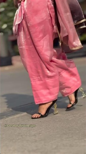 YSL Heels With Punjabi Suit👑 #punjabisuits #punjabisongs #ysl #yslheels #fashion #suitstyle #suit