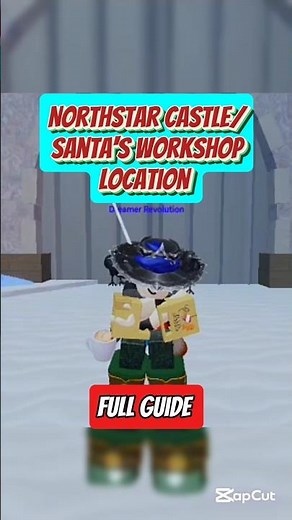 FISCHMAS 2 NORTHSTAR CASTLE LOCATION! #roblox #fisch #shorts