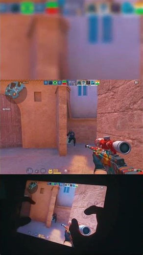 Clean NO SCOPES😱 + HANDCAM🔥#standoff #shorts #so2 #highlights #стандофф2