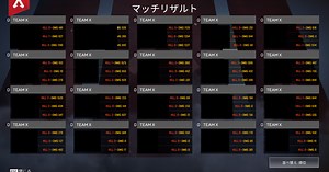 プログラムを作りました－Apex Legends大会用自動ポイント集計システム
