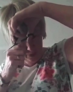 Literally just hack it 😂 🧡 This made a shit day make sense … thanks @juliettelewis (You can tidy it up later on 👊) | Sarah Wilson