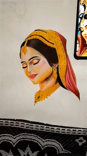 Radhe Krishna portrait drawing. #art #drawing #trending #sketch #radhakrishna