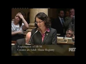Sen. Sara Beth Gregory on the Need for an Adult Abuse Registry