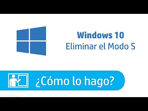 Eliminar Modo S de Windows 10