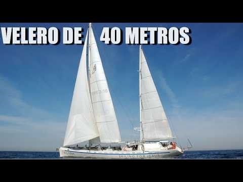Boat Tour del impresionante Velero Sueco ELIDA de 40 metros⚓Swedish Sailing Ship