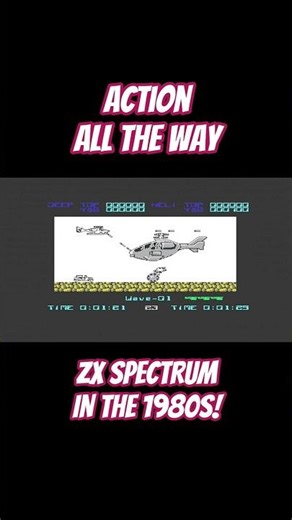 ZX Spectrum. Action in the 80s! Can you name the games?