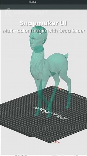 One-Stop Scan to Print: Creating a Mythical Creature with Revopoint POP 4 & Snapmaker U1!