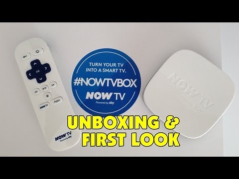 Now TV from SKY Unboxing & First Look