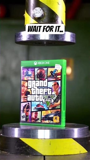 Crushing an Xbox One Like a $10,000 Experiment. #odlysatisfying