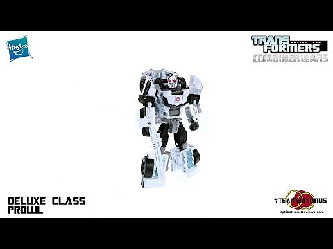 Video Review of the Transformers Combiner Wars: Deluxe Class Prowl