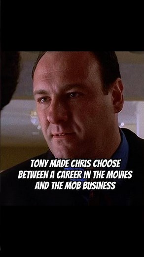 Tony made Chris choose between a career in the movies and the mob business. #drama #foryou #shorts