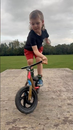 Balance bike tricks!