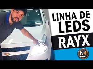 Instalando a linha de LED'S da RAYX