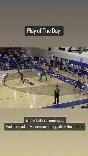 Whole lotta screening.... Pick the picker   more screening after the action. Need more ideas to make your pick the picker plays more effective? Learn more about oucn the picker - Maximizing Pick the Picker Basketball Baseline Inbound Play: Unique Add-Ons and Alternatives available on #basketballimmersion #youtubechannel #basketballcoach #basketballedits #basketballvideos #basketballpodcast