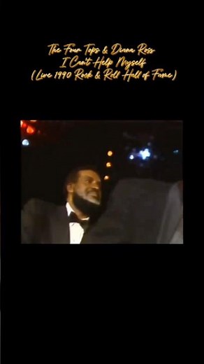 The Four Tops & Diana Ross – I Can’t Help Myself (Live 1990 Rock & Roll Hall of Fame)