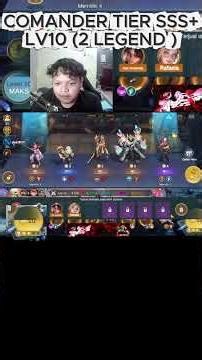 IZIIN COMANDER TIER SSSS+ LV 10 (2 LEGEND ) #magicchessgogo