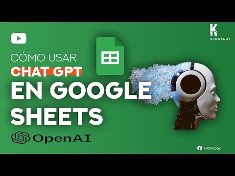 Libera el poder de Google Sheets con Chat GPT: un TUTORIAL paso a paso