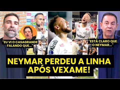 "NEYMAR CLEARLY HAS NO MORE..." DISCUSSION with FAN after SANTOS' EMBARRASSMENT!