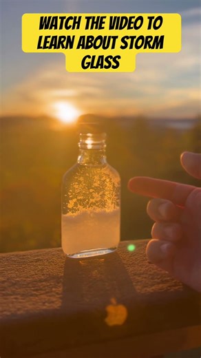 Storm glass magic weather predictions
