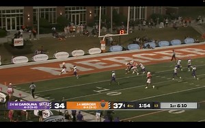 TOUCHDOWN BEARS ‼️ Kept it on the ground for the entire 6-play, 77-yard scoring drive as C.J. Miller caps it off with a 31-yard touchdown! Q4 | 1:52 Mercer 44, Western Carolina 34 | Mercer Football