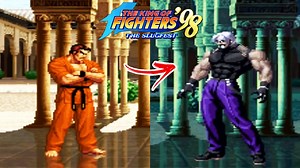 KOF 98 Hack Combo: essas sequencias novas do KOF 98 são IMPRESSIONANTES!!! | KOF da Depressão