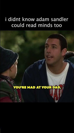 Evidence Of Adam Sandler Being A Psychic #sony #bigdaddy