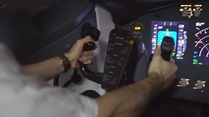 clip-1096917067-closeup-professional-pilot-controlling-passenger ...