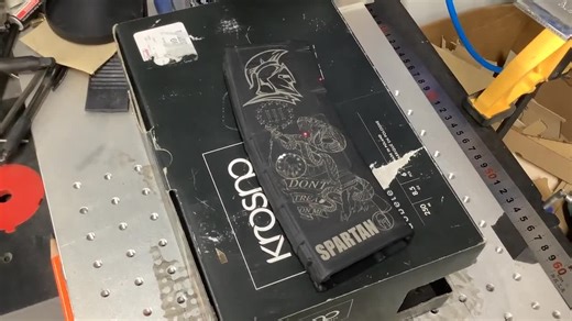 Spartan AR-15 Fiber Laser Template. Lightburn .svg, AI, Eps, Pdf Laser Engraving Clipart **includes Settings Used on My 50w Fiber Laser - Etsy