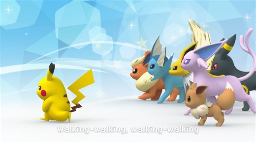 Walking Walking《走路趣》伊布 ver. | 童谣 | 儿歌