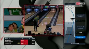 Those poor, poor 9-pins. 📺 FS1 | FOX Sports app | Professional Bowlers Association (PBA)