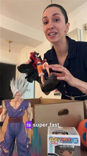 Unboxing My Gold Mystery box from Anime Figures Shop