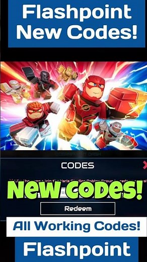 Flashpoint Codes in Roblox - New Codes For Flashpoint Roblox Codes 2025