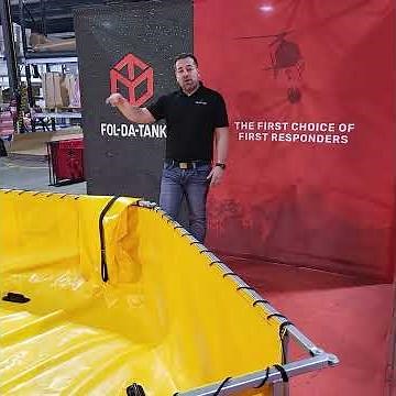 Take up Less Space With FOL-DA-TANK™ Single Lane Type II Portable Water Tanks